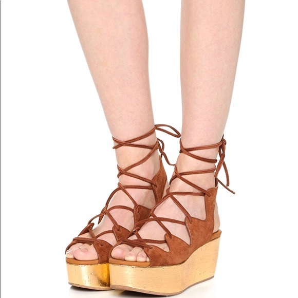 chloe platform shoes